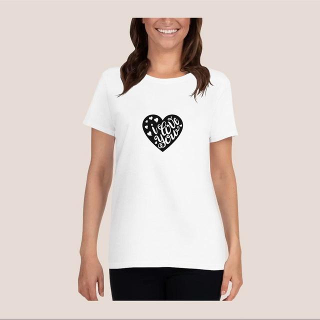 Designer Women's T-shirt - White - XS on Productcaster.