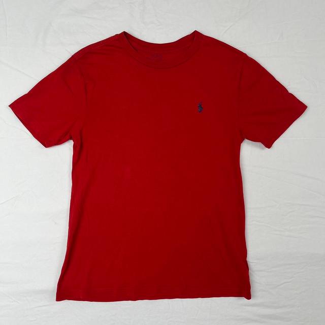 Polo Ralph Lauren Kids' T-shirt - Red - 12 years on Productcaster.