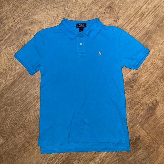 Polo Ralph Lauren Women's Polo shirt - Blue - S on Productcaster.