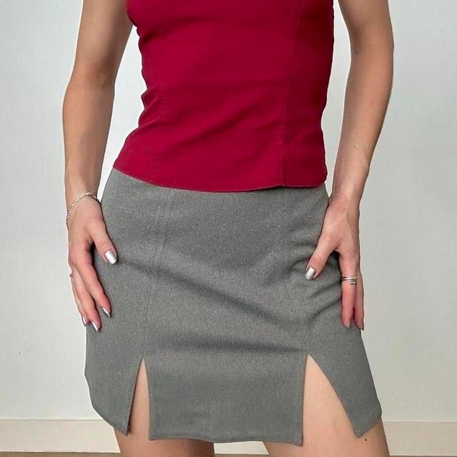 Morgan De Toi Women's Mini Skirt - Grey - UK 10 on Productcaster.