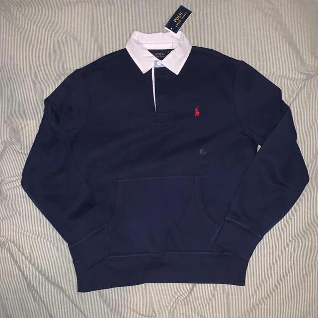 Polo Ralph Lauren Men's Jumper - Navy - M on Productcaster.