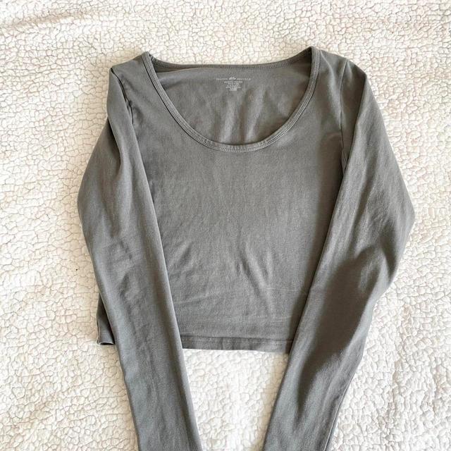 Brandy Melville Women's Top - Grey - One size on Productcaster.