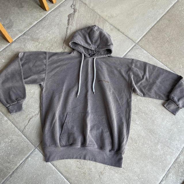 Boohoo Women's Hoodie - Grey/Brown - M on Productcaster.