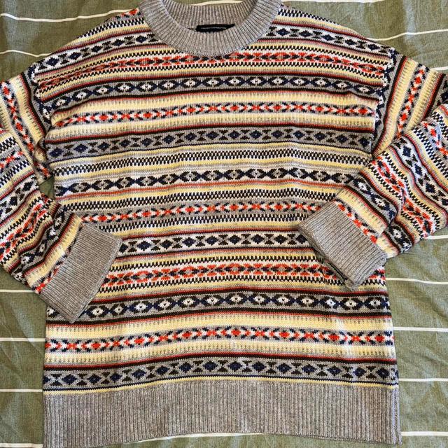 French Connection Men's Jumper - Multi - L on Productcaster.