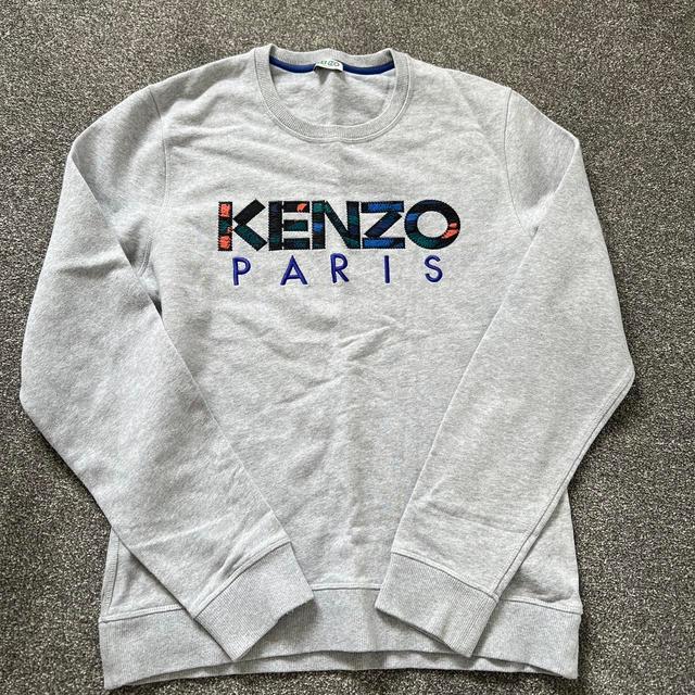 Kenzo Men's Jumper - Grey - S on Productcaster.