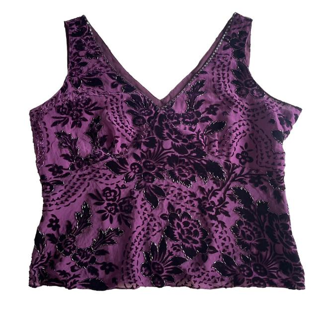 Vintage Women's Vest - Purple - 20 on Productcaster.