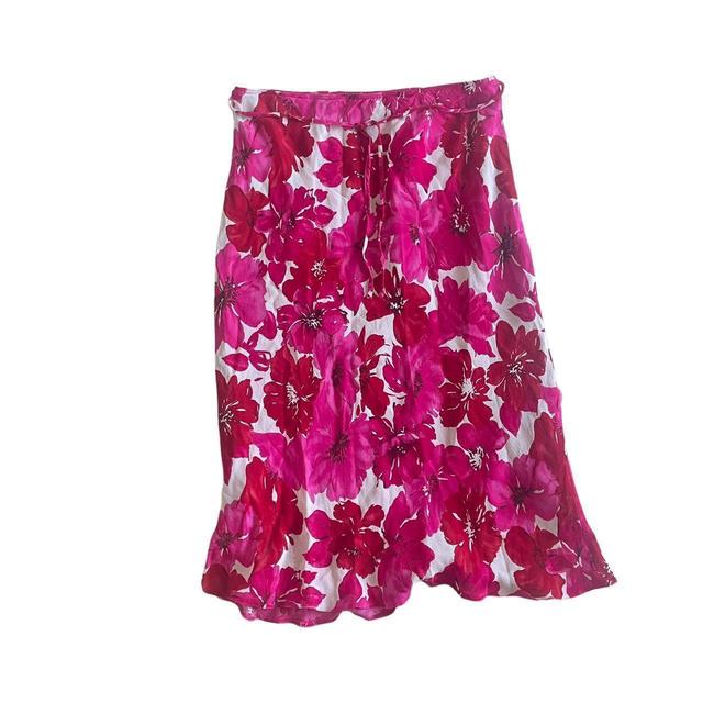 Dorothy Perkins Women's Skirt - Pink/White - UK 14 on Productcaster.