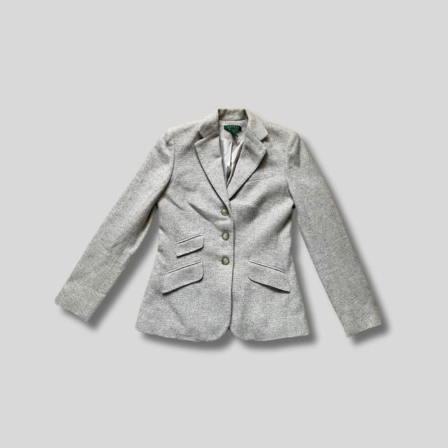 Ralph Lauren Women's Blazer Jacket - Cream - S on Productcaster.