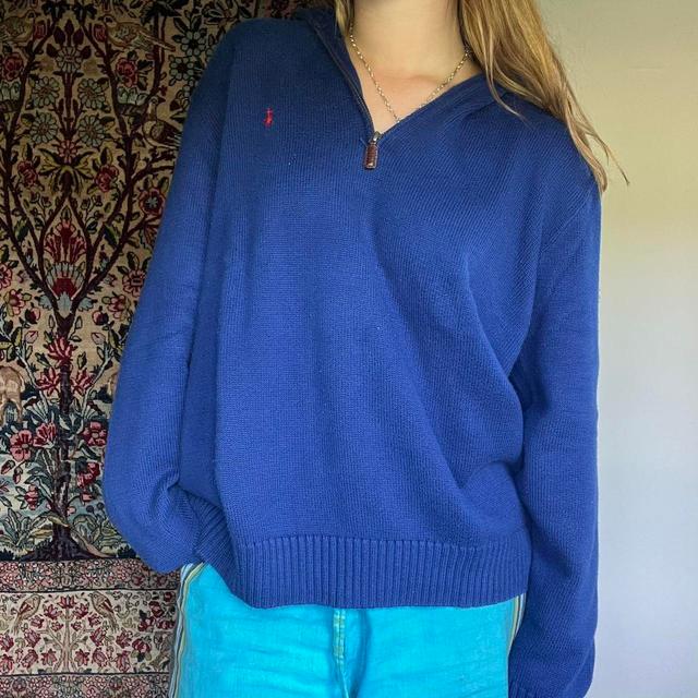 Polo Ralph Lauren Women's Jumper - Navy - XL on Productcaster.