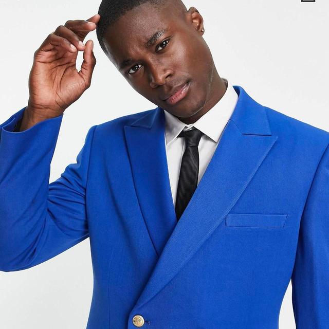 ASOS Men's Tailored jacket - Blue on Productcaster.