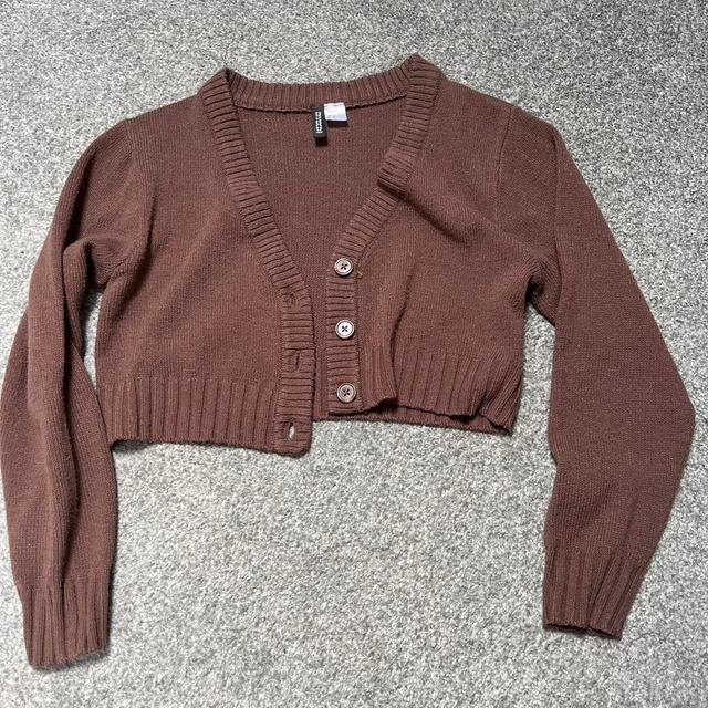 H&M Women's Cardigan - Brown - 4 on Productcaster.