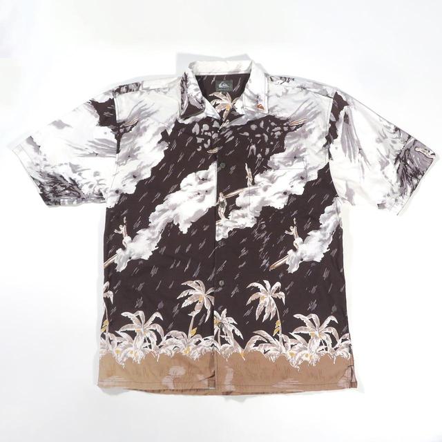 Quiksilver Men's Shirt - Brown - XL on Productcaster.