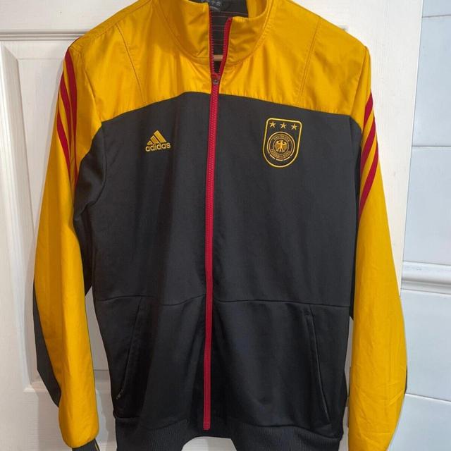 Adidas Men's Lightweight Jacket - Yellow - M on Productcaster.