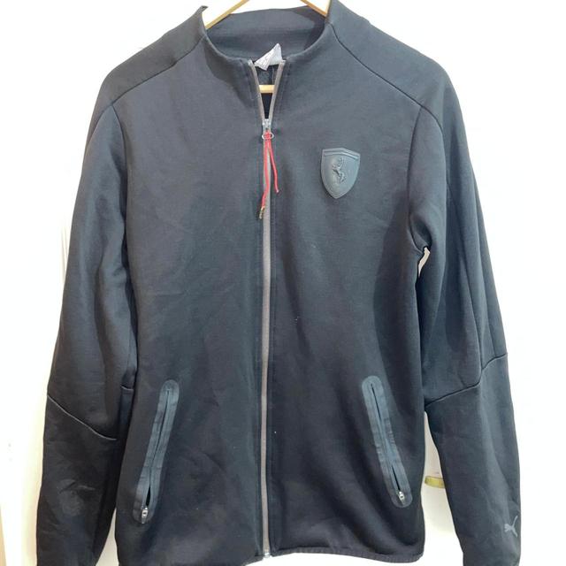 Puma Men's Lightweight Jacket - Black - M on Productcaster.