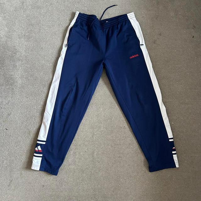 Adidas Men's Sweatpants - Navy/Blue - L on Productcaster.