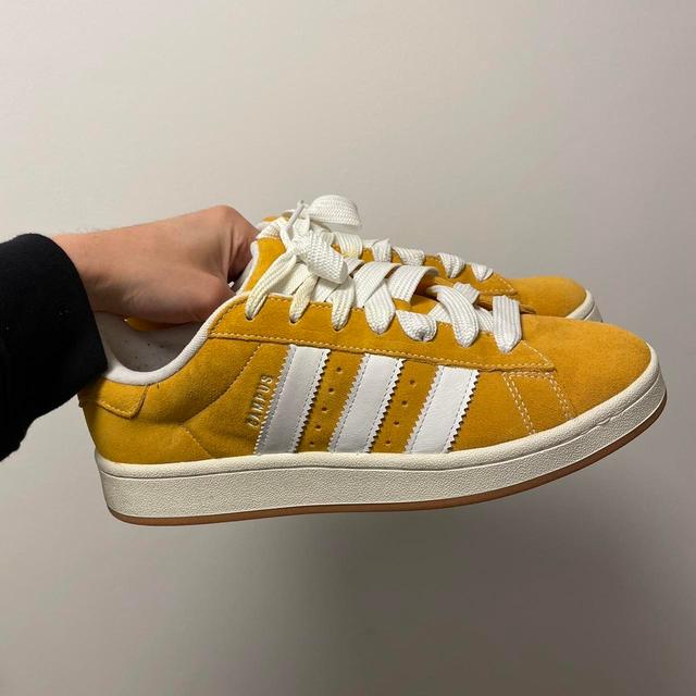 Adidas Men's Trainers - Yellow - UK 9 on Productcaster.