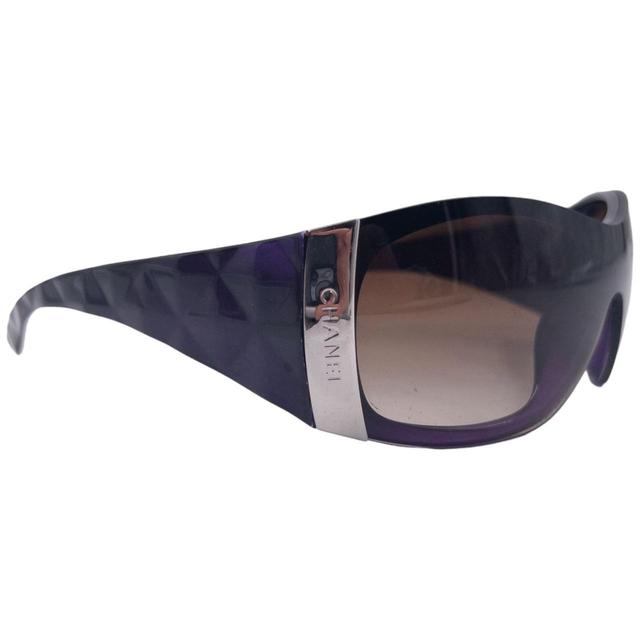 Chanel Men's Sunglasses - Purple on Productcaster.