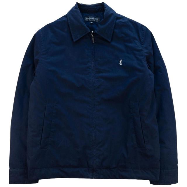 Yves Saint Laurent Men's Jacket - Navy - M on Productcaster.