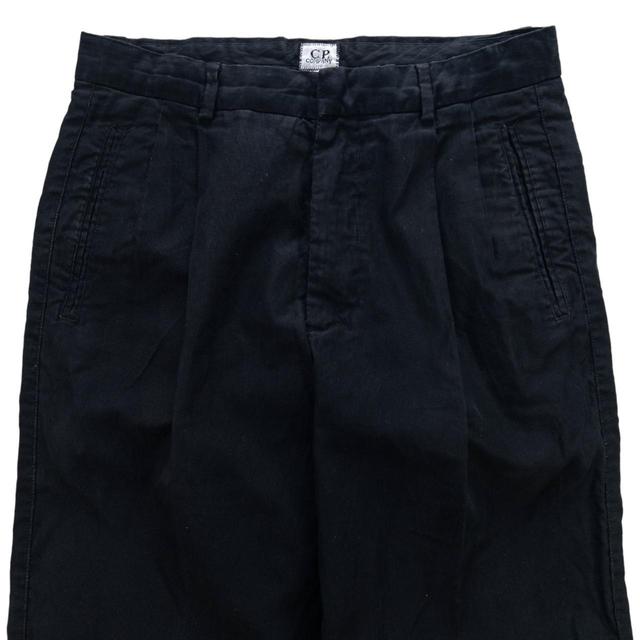 CP Company Men's Trousers - Black - 30" on Productcaster.