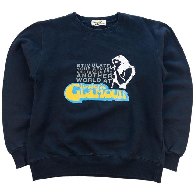 Hysteric Glamour Men's Sweatshirt - Navy - M on Productcaster.