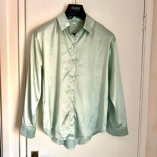 Women's Blouse - Green - 12 on Productcaster.