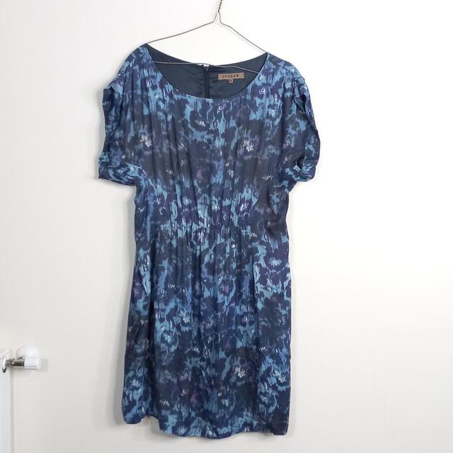 Jigsaw Women's Midi Dress - Blue - 14 on Productcaster.