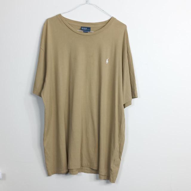 Ralph Lauren Men's T-shirt - Tan - XL on Productcaster.