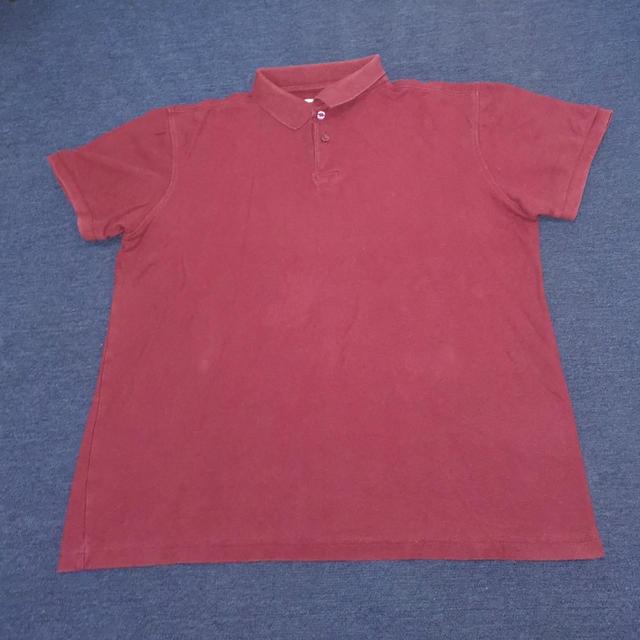 Men's Polo shirt - Burgundy - L on Productcaster.