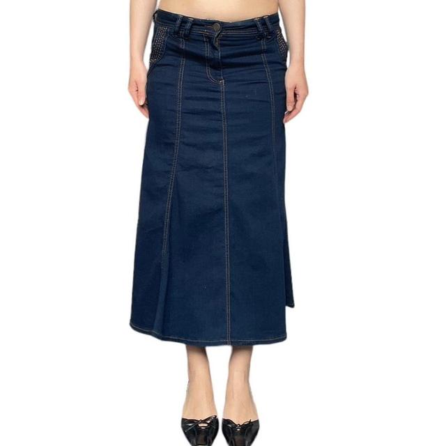 Per Una Women's Skirt - Navy - UK 8 on Productcaster.