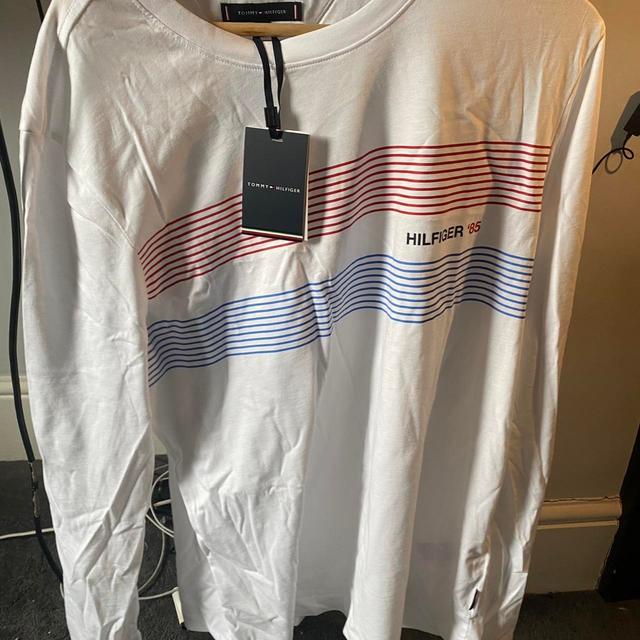 Tommy Hilfiger Men's T-shirt - White - XL on Productcaster.