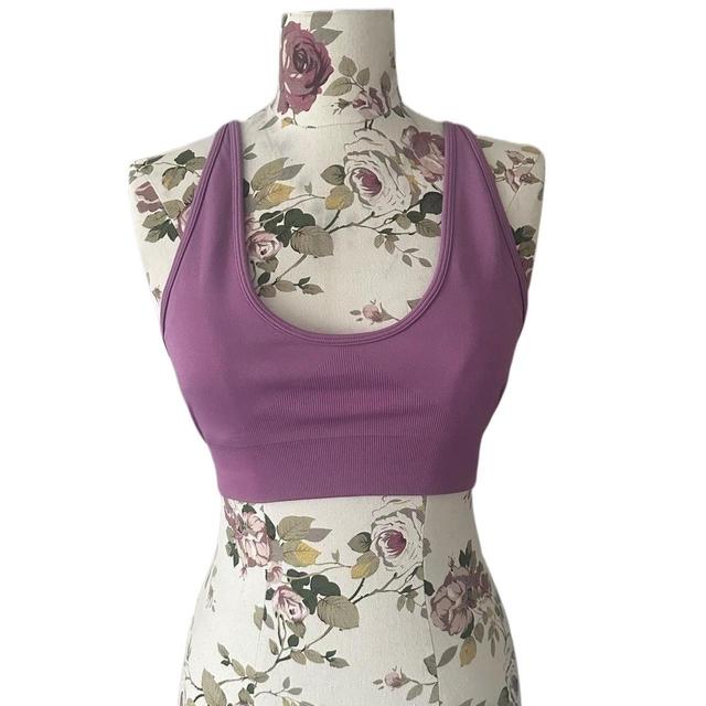 Bo+Tee Women's Crop top - Purple/Pink - M on Productcaster.