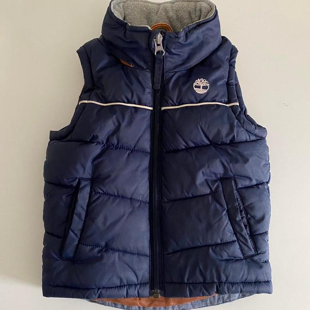 Timberland Kids' Gilet - Navy/Brown on Productcaster.