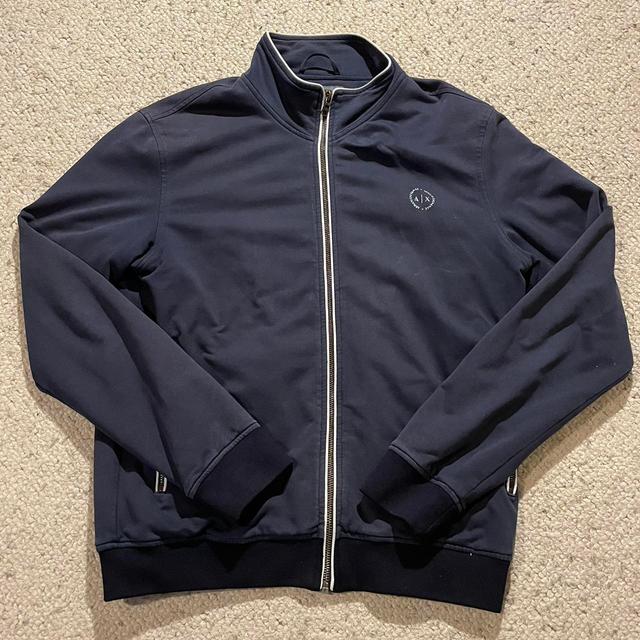 Armani Exchange Men's Jacket - Navy - S on Productcaster.