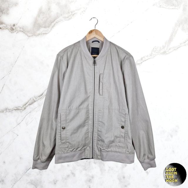 Ted Baker Men's Bomber Jacket - Cream - L on Productcaster.