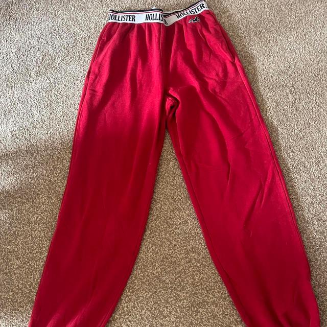 Hollister Co. Women's Sweatpants - Red - XS on Productcaster.