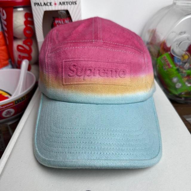 Supreme Men's Caps - Blue on Productcaster.