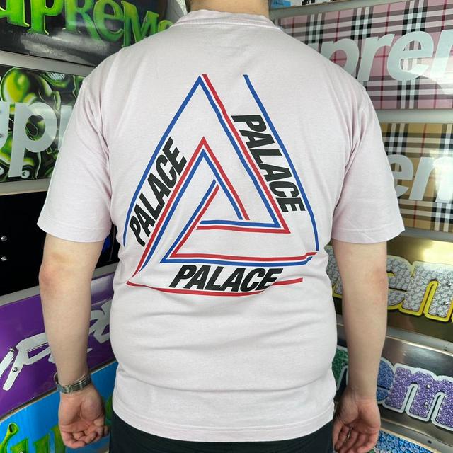 Palace Men's T-shirt - Pink - M on Productcaster.