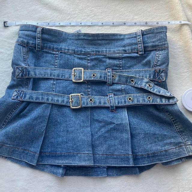 Women's Denim Skirt - Blue - UK 6 on Productcaster.