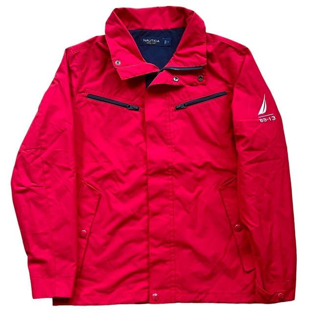 Nautica Men's Lightweight Jacket - Red - S on Productcaster.