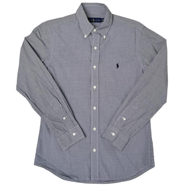 Ralph Lauren Men's Shirt - White/Black - S on Productcaster.