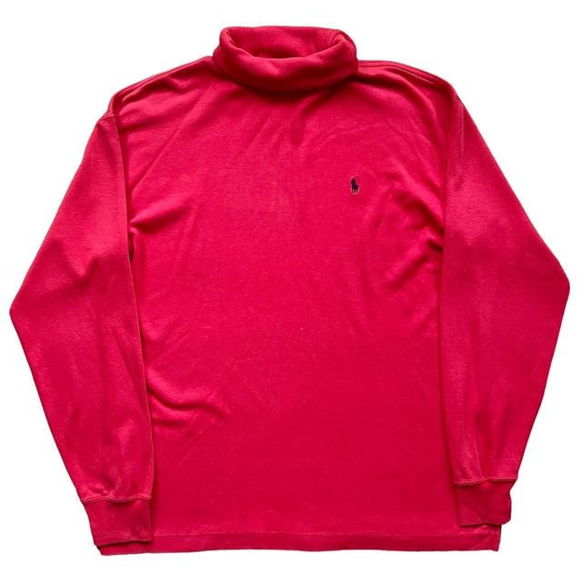 Ralph Lauren Men's Sweatshirt - Red - M on Productcaster.