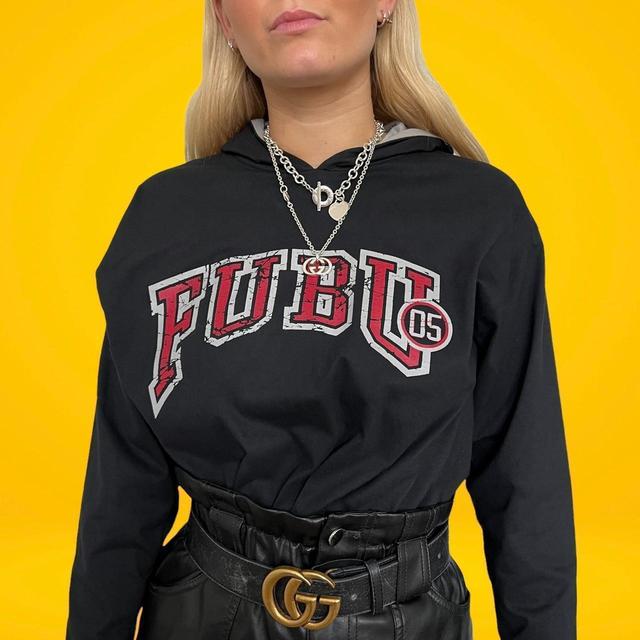 FUBU Women's Hoodie - Black - S on Productcaster.