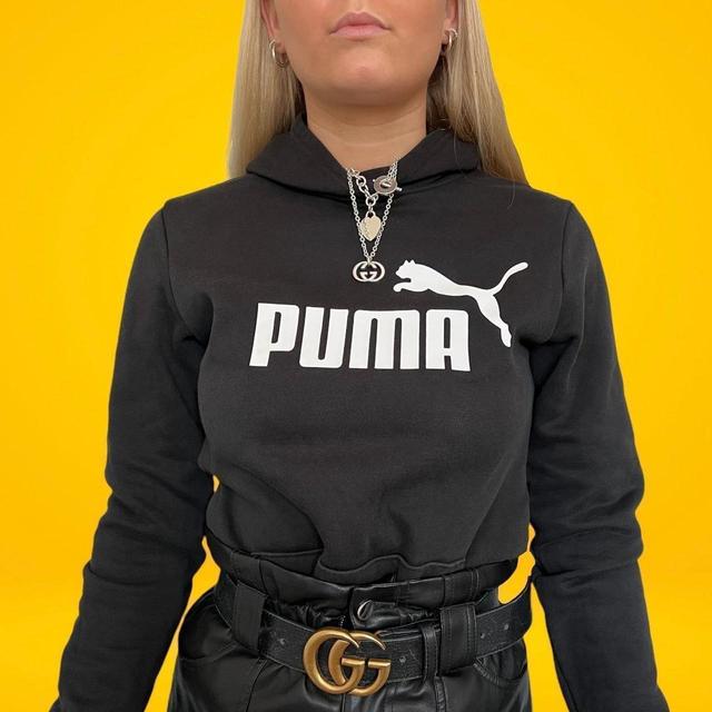 Puma Women's Hoodie - Black - M on Productcaster.