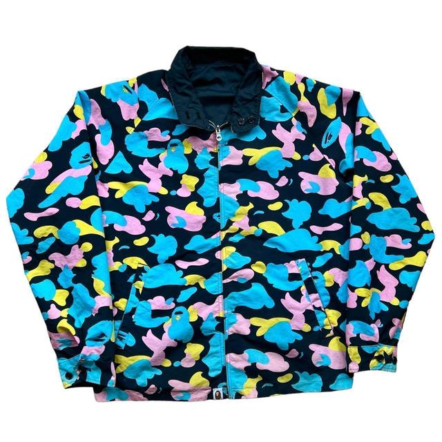 BAPE Men's Lightweight Jacket - Multi/Black - M on Productcaster.