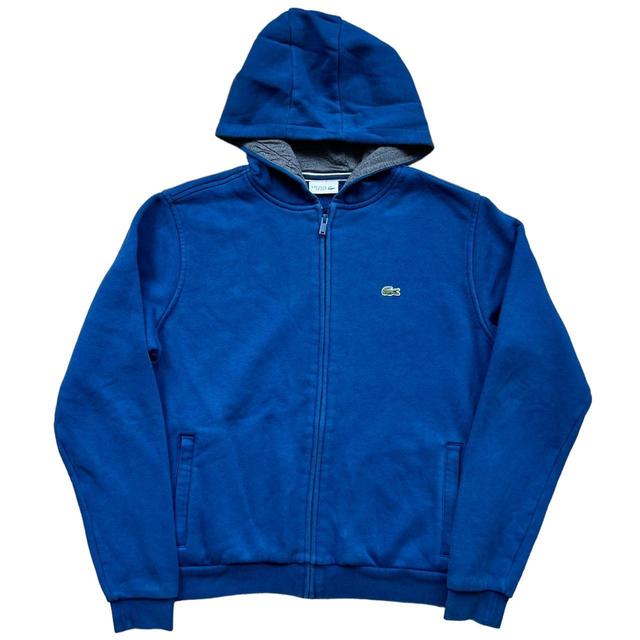 Lacoste Women's Hoodie - Blue - M on Productcaster.