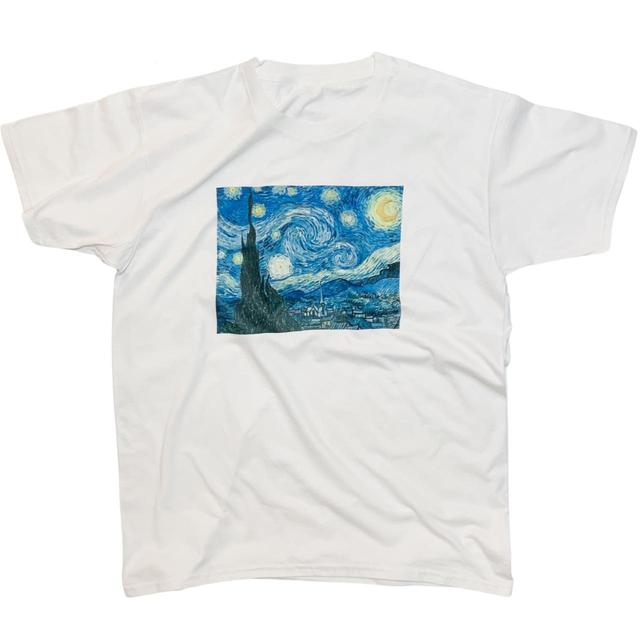 Custom Men's T-shirt - White/Blue - M on Productcaster.