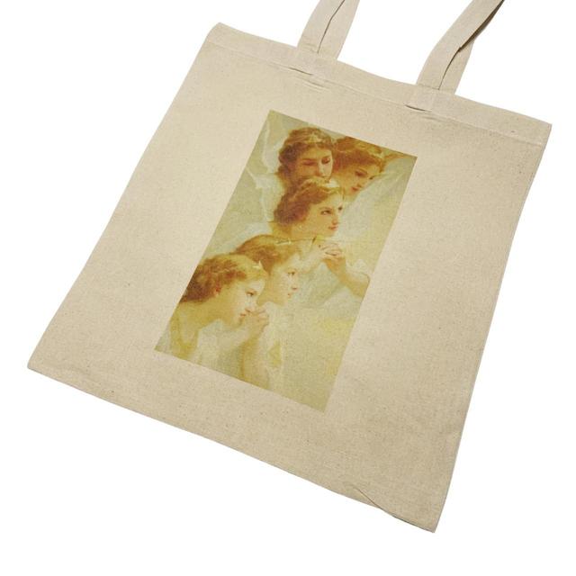 Handmade Women's Tote bags - White on Productcaster.