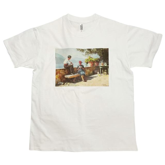 Custom Men's T-shirt - White - S on Productcaster.