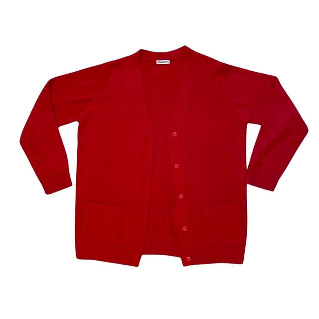 Women's Cardigan - Red - M on Productcaster.