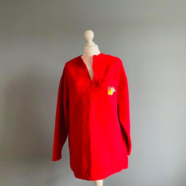 Vintage Women's Jumper - Red - L on Productcaster.